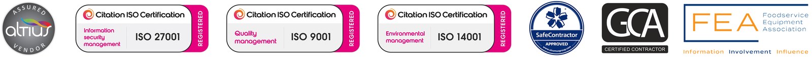 GreaseTech industry accreditations